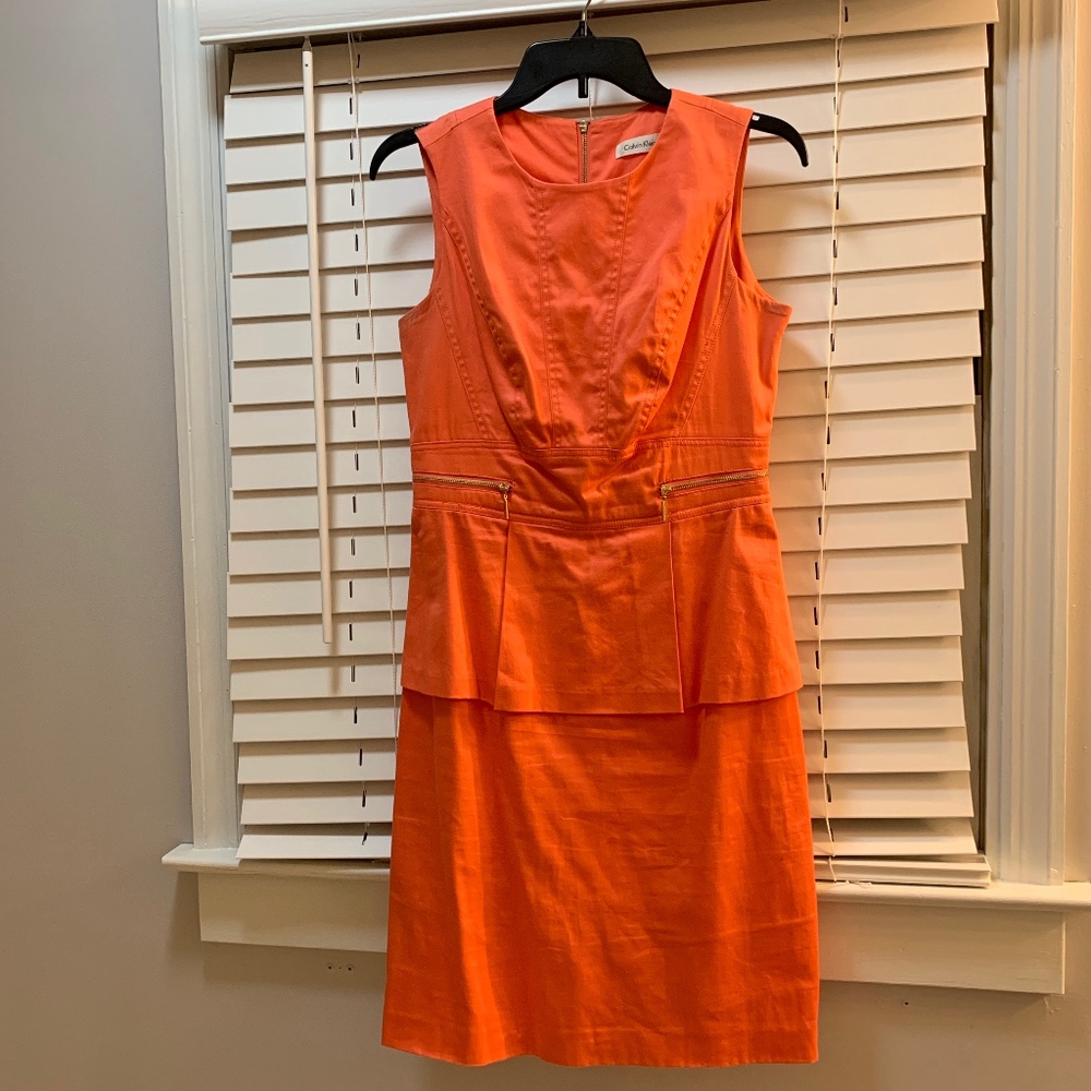 coral dress